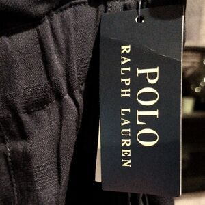 FINAL PRICE NWT Polo Ralph Lauren Navy Shorts w Ruffled Elastic Waist Size XL